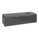 V&B Waschtischunterschrank Legato 140x38x50cm, WT rechts, Glossy Grey-1