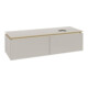 V&B Waschtischunterschrank Legato 140x38x50cm, WT rechts, Soft Grey-3