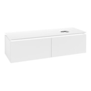 V&B Waschtischunterschrank Legato 140x38x50cm, WT rechts, White Matt