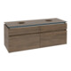V&B Waschtischunterschrank Legato 140x55x50cm, f 2 WT, Arizona Oak-1
