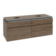 V&B Waschtischunterschrank Legato 140x55x50cm, f 2 WT, Arizona Oak
