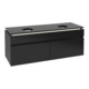 V&B Waschtischunterschrank Legato 140x55x50cm, f 2 WT, m LED, bl ma Lac-1