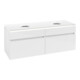 V&B Waschtischunterschrank Legato 140x55x50cm, f 2 WT, m LED, glo wh.-1