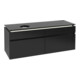 V&B Waschtischunterschrank Legato 140x55x50cm, WT li, m LED, bl ma Lac-3