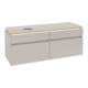 V&B Waschtischunterschrank Legato 140x55x50cm, WT li, m LED, so Gr-1