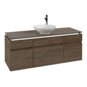 V&B Waschtischunterschrank Legato 140x55x50cm, WT m, m Beleucht., Ariz. Oa