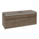 V&B Waschtischunterschrank Legato 140x55x50cm, WT m, m Beleucht., Ariz. Oa-3
