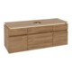 V&B Waschtischunterschrank Legato 140x55x50cm, WT m, m Beleucht., Kan Oa-1