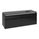 V&B Waschtischunterschrank Legato 140x55x50cm, WT R, m LED, bl ma Lac-1