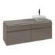 V&B Waschtischunterschrank Legato 140x55x50cm, WT rechts, Truffle Grey-3