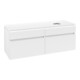 V&B Waschtischunterschrank Legato 140x55x50cm, WT rechts, White Matt-3
