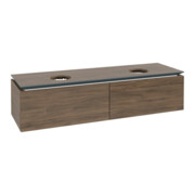 V&B Waschtischunterschrank Legato 160x38x50cm, f 2 WT, Arizona Oak