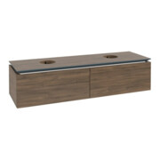 V&B Waschtischunterschrank Legato 160x38x50cm, f 2 WT, Arizona Oak