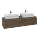 V&B Waschtischunterschrank Legato 160x38x50cm, f 2 WT, Arizona Oak-3