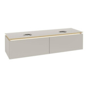 V&B Waschtischunterschrank Legato 160x38x50cm, f 2 WT, LED, so Gr