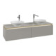 V&B Waschtischunterschrank Legato 160x38x50cm, f 2 WT, LED, so Gr-3