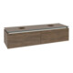 V&B Waschtischunterschrank Legato 160x38x50cm, f 2 WT, m LED, Ariz. Oa-3