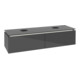 V&B Waschtischunterschrank Legato 160x38x50cm, f 2 WT, m LED, glo Gr-1
