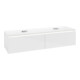 V&B Waschtischunterschrank Legato 160x38x50cm, f 2 WT, m LED, glo wh.-3