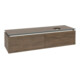 V&B Waschtischunterschrank Legato 160x38x50cm, WT R, m LED, Ariz. Oa-1