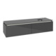V&B Waschtischunterschrank Legato 160x38x50cm, WT R, m LED, glo Gr-3