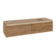 V&B Waschtischunterschrank Legato 160x38x50cm, WT R, m LED, Kan Oa-3