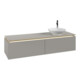 V&B Waschtischunterschrank Legato 160x38x50cm, WT R, m LED, so Gr-3