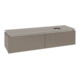 V&B Waschtischunterschrank Legato 160x38x50cm, WT rechts, Truffle Grey-3