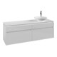V&B Waschtischunterschrank Legato 160x50x50cm, WT rechts, Glossy White-1
