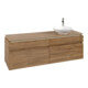 V&B Waschtischunterschrank Legato 160x50x50cm, WT rechts, Kansas Oak-1