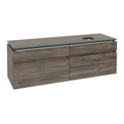 V&B Waschtischunterschrank Legato 160x50x50cm, WT rechts, Stone Oak