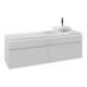 V&B Waschtischunterschrank Legato 160x50x50cm, WT rechts, White Matt-3