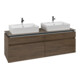 V&B Waschtischunterschrank Legato 160x55x50cm, f 2 WT, Arizona Oak-1