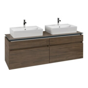 V&B Waschtischunterschrank Legato 160x55x50cm, f 2 WT, Arizona Oak