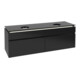V&B Waschtischunterschrank Legato 160x55x50cm, f 2 WT, m LED, bl ma Lac-3
