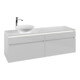 V&B Waschtischunterschrank Legato 160x55x50cm, WT li, m LED, glo wh.-3