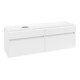 V&B Waschtischunterschrank Legato 160x55x50cm, WT links, White Matt-3