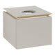 V&B Waschtischunterschrank Legato 45x38x50cm, Waschtisch mittig, Soft Grey-1