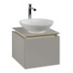 V&B Waschtischunterschrank Legato 45x38x50cm, Waschtisch mittig, Soft Grey-3