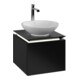 V&B Waschtischunterschrank Legato 45x38x50cm, WT m, m LED, bl ma Lac-1