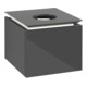 V&B Waschtischunterschrank Legato 45x38x50cm, WT m, m LED, glo Gr-3