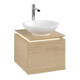 V&B Waschtischunterschrank Legato 45x38x50cm, WT m, m LED, Nord Oa-1