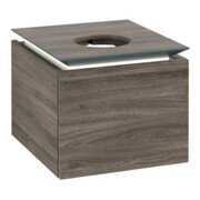 V&B Waschtischunterschrank Legato 45x38x50cm, WT m, m LED, st. Oa
