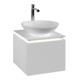 V&B Waschtischunterschrank Legato 45x38x50cm, WT m, m LED, wh. ma-1