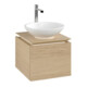 V&B Waschtischunterschrank Legato 45x38x50cm, WT mittig, Nordic Oak-3