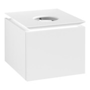 V&B Waschtischunterschrank Legato 45x38x50cm, WT mittig, White Matt