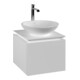 V&B Waschtischunterschrank Legato 45x38x50cm, WT mittig, White Matt-3