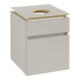 V&B Waschtischunterschrank Legato 45x55x50cm, Waschtisch mittig, Soft Grey-1