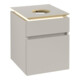 V&B Waschtischunterschrank Legato 45x55x50cm, WT m, m LED-Beleucht., so Gr-1