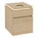 V&B Waschtischunterschrank Legato 45x55x50cm, WT m, m LED, Nord Oa-1